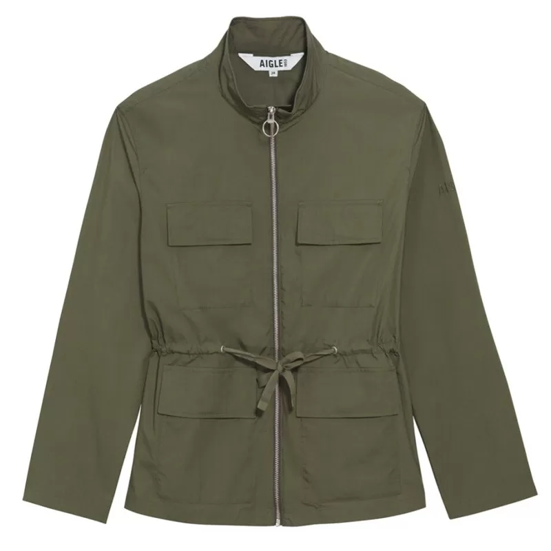 Jaqueta verde Aigle AIS24WOUT014