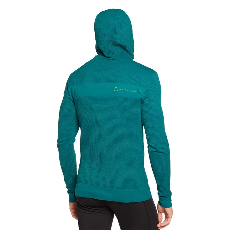 Trangoworld SUDADERA TROMSO VERDE OSCURO