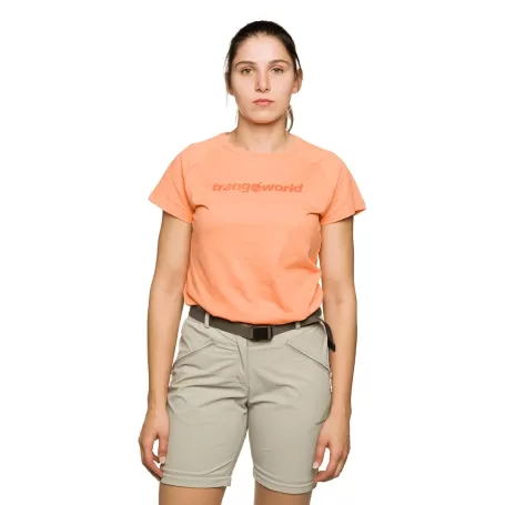 Camiseta Trangoworld AZAGRA TH Laranja Claro