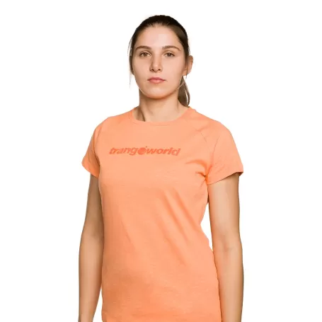 Camiseta Trangoworld AZAGRA TH Laranja Claro