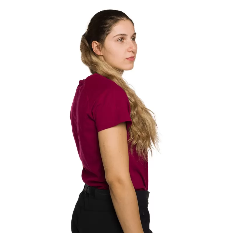 Camiseta Trangoworld AZAGRA TH FÚCSIA ESCURO