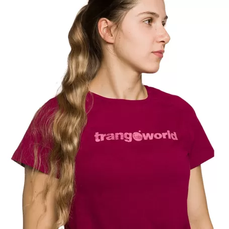 Camiseta Trangoworld AZAGRA TH FÚCSIA ESCURO