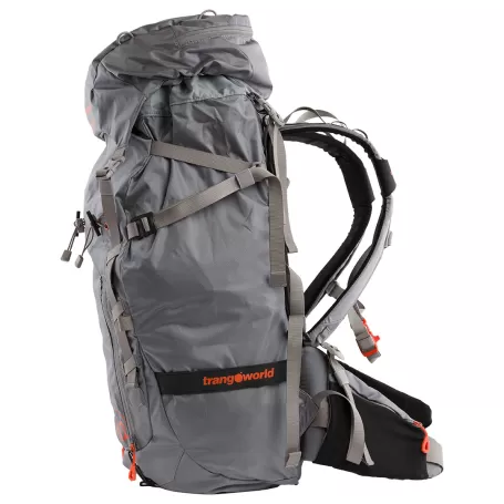 Mochila Trangoworld TRX2 60 PRO DR Cinza Gelo