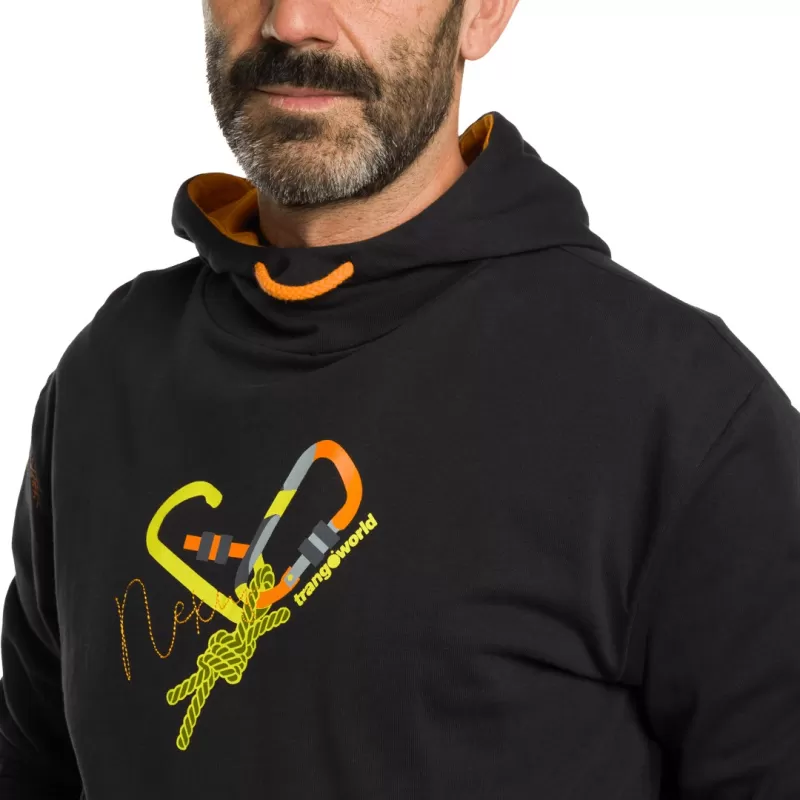 Trangoworld SUDADERA NEXUS NEGRO