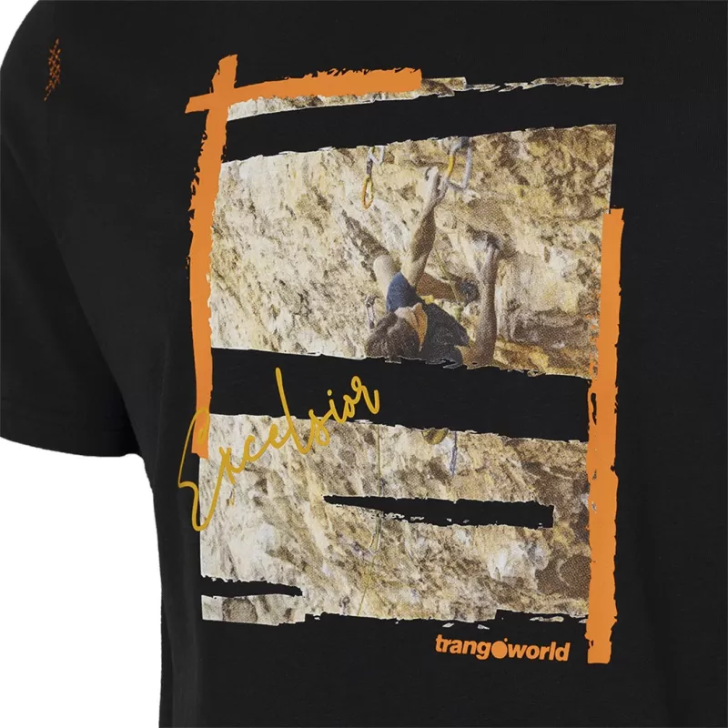 CAMISETA PRETA Trangoworld EXCELSIOR