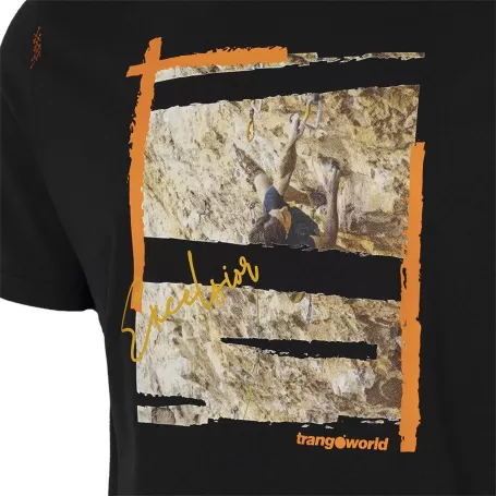 CAMISETA PRETA Trangoworld EXCELSIOR