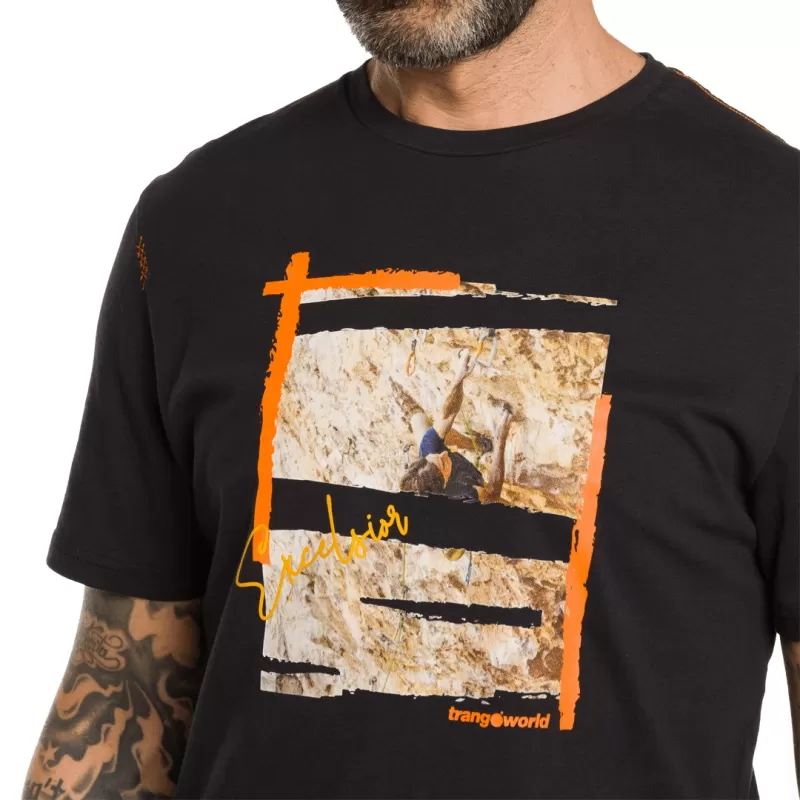 CAMISETA PRETA Trangoworld EXCELSIOR