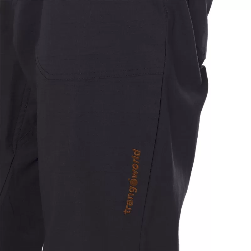 Trangoworld Pantalón LARGO BLED NEGRO