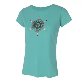 CAMISETA MANDALA VERDE