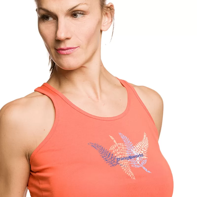 Camiseta Trangoworld Fern Laranja