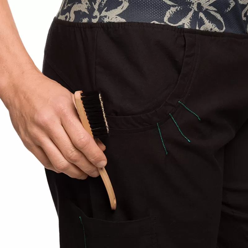 Calça comprida preta Trangoworld LOUTRA