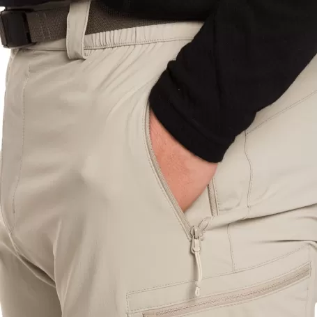 Calça comprida Trangoworld AROCHE SF bege