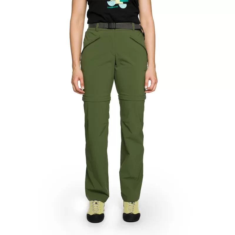 Calça comprida cáqui Trangoworld BUHLER SF
