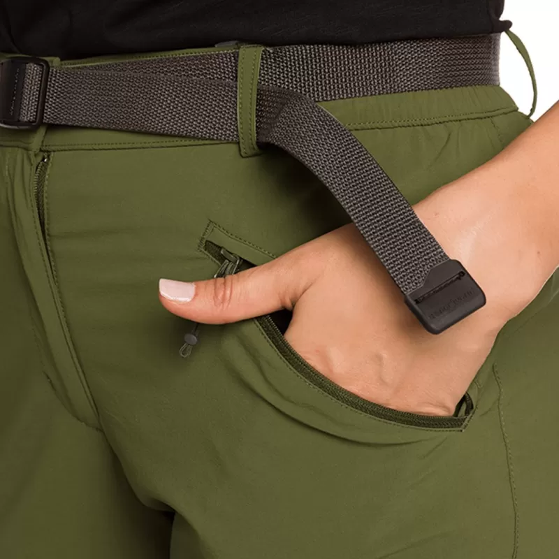 Calça comprida cáqui Trangoworld BUHLER SF