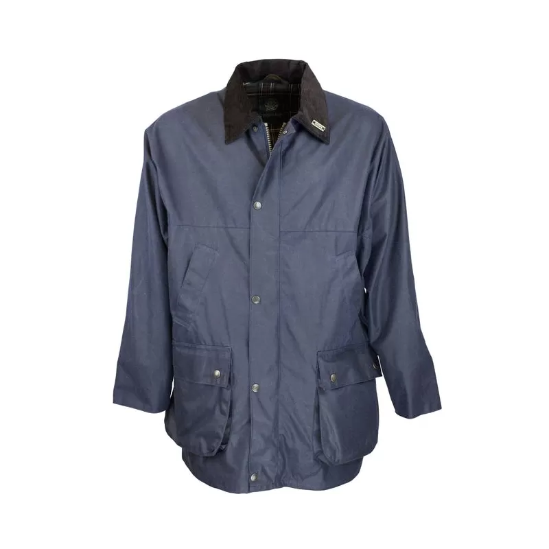 Jaqueta Oxford Countryman Wax Azul