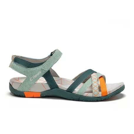 Chiruca MALIBU VERDE  NARANJA - Sandalias CHIRUCA Travel Sport