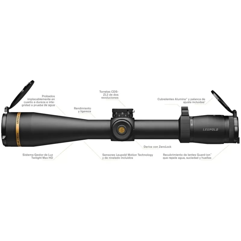 Luneta Duplex FireDot LEUPOLD VX-6HD 3-18x50 CDS-ZL2 com Foco Lateral