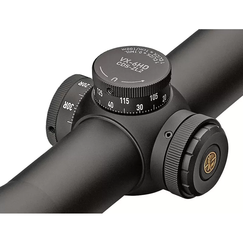 Luneta de Caça Varmint LEUPOLD VX-6HD 4-24x52 CDS-ZL2 com Foco Lateral