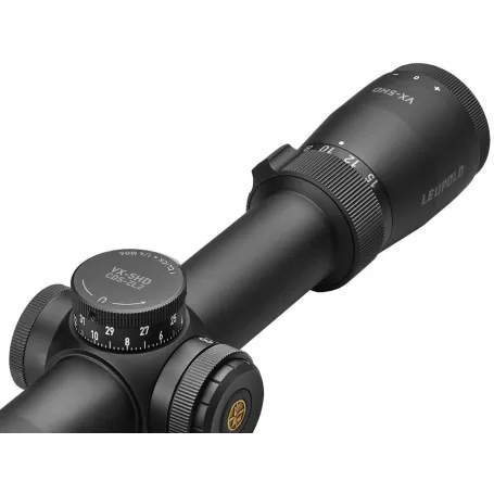 LEUPOLD VX-5HD 3-15x56 CDS-ZL2 MÉTRICA Foco lateral FireDot 4 Luneta de iluminação fina.