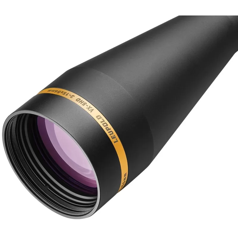 LEUPOLD VX-5HD 3-15x56 CDS-ZL2 MÉTRICA Foco lateral FireDot 4 Luneta de iluminação fina.