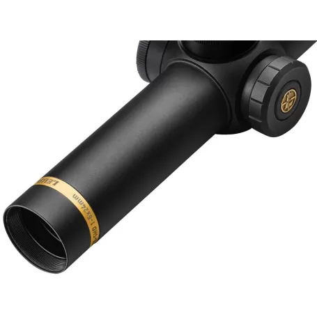 Luneta LEUPOLD VX-5HD 1-5x24 MÉTRICA FireDot 4 com iluminação fina.