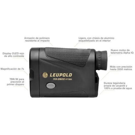 Telêmetro LEUPOLD RX-2800 TBR/W