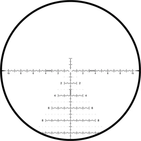 Luneta Leupold Mark 5HD 5-25x56 M5C3 com foco frontal PR2-MIL