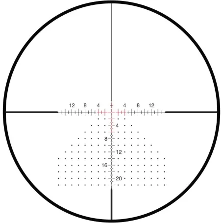 Luneta iluminada LEUPOLD VX-6HD 4-24x52 CDS-TZL3 com foco lateral e impacto de 23 mm
