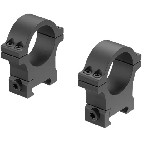 Conjunto de anéis LEUPOLD Open Range Cross-Slot 30 mm [fixo] - alto