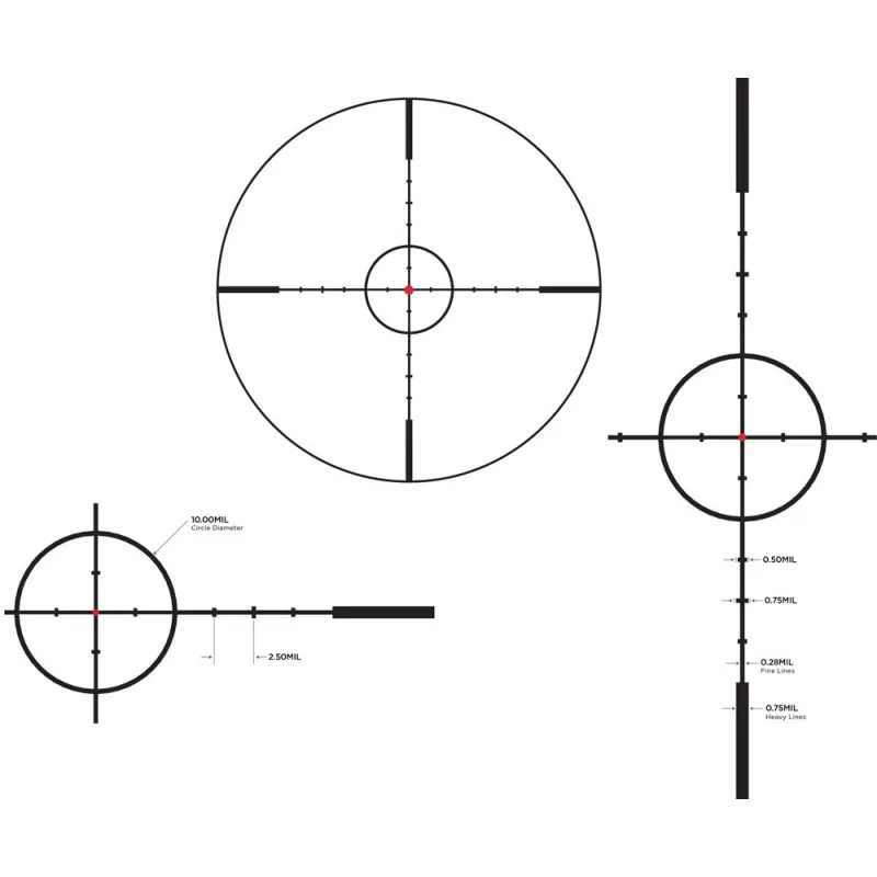 Mira iluminada LEUPOLD Mark 3HD 1.5-4x20 FireDot SPR