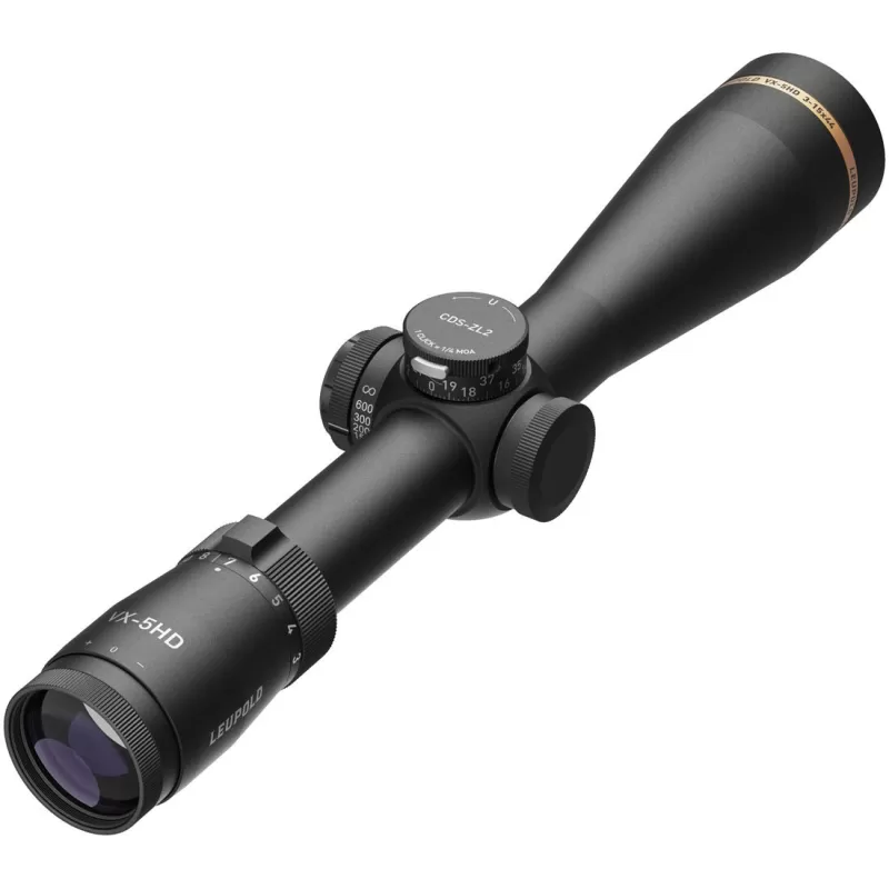 Luneta iluminada duplex FireDot com foco lateral LEUPOLD VX-5HD 3-15x44 CDS-ZL2