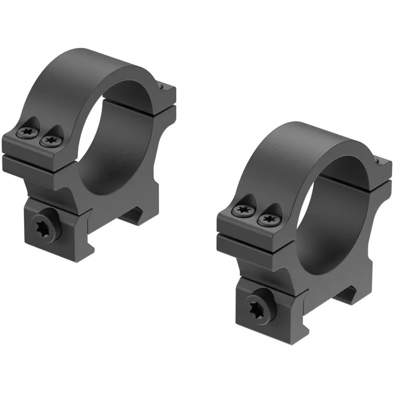 Conjunto de anéis LEUPOLD Open Range Cross-Slot 30 mm [fixo] - baixo