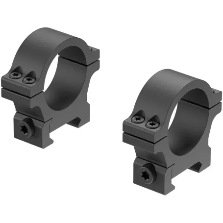 Conjunto de anéis LEUPOLD Open Range Cross-Slot 30 mm [fixo] - baixo