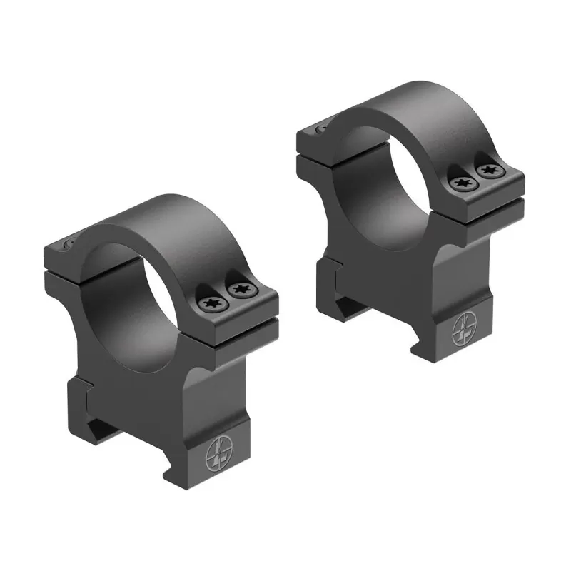 Conjunto de anéis de 1&quot; com ranhura cruzada de alcance aberto LEUPOLD [fixo] - alto