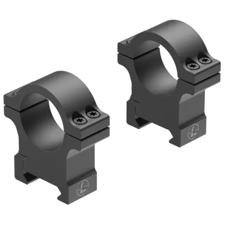 Conjunto de anéis de 1&quot; com ranhura cruzada de alcance aberto LEUPOLD [fixo] - alto