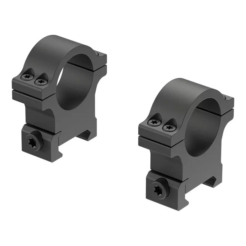 Conjunto de anéis de 1&quot; com ranhura cruzada de alcance aberto LEUPOLD [fixo] - alto