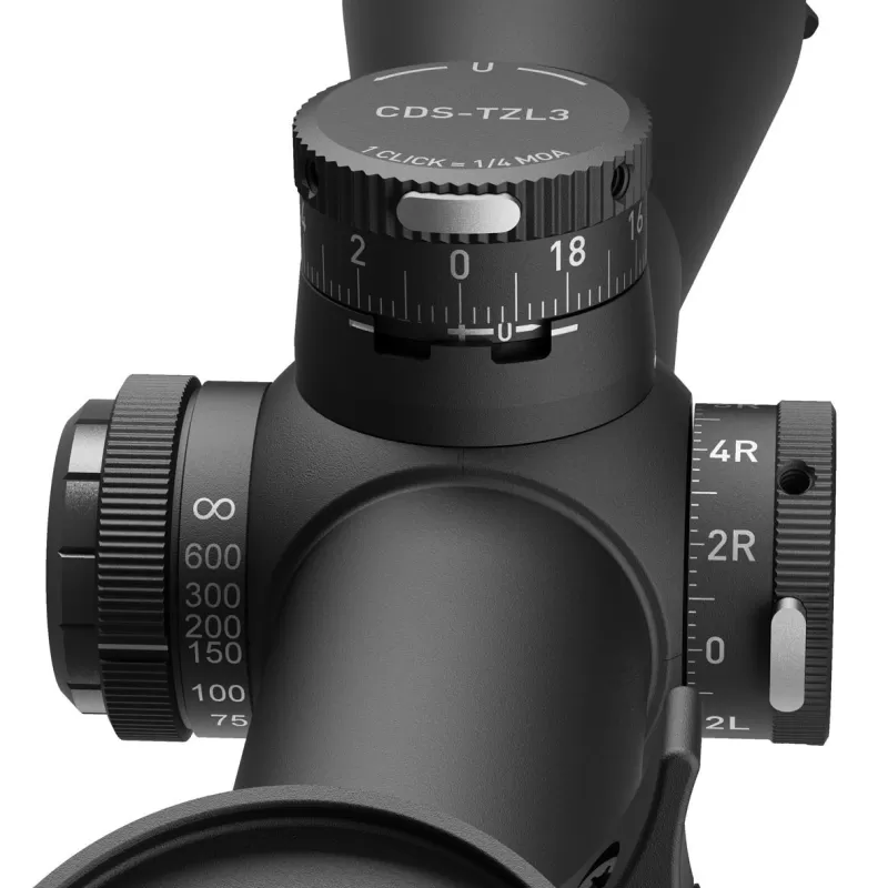 Luneta iluminada LEUPOLD VX-6HD 4-24x52 CDS-TZL3 com foco lateral T-MOA