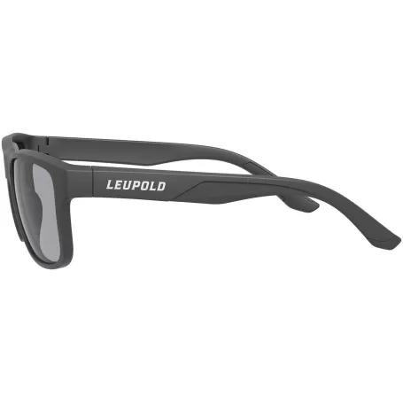 Óculos de sol LEUPOLD KATMAI - armação preta fosca / lente cinza claro