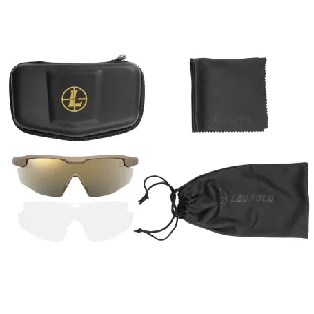 Óculos de sol LEUPOLD SENTINEL - armação areia / lente espelhada bronze