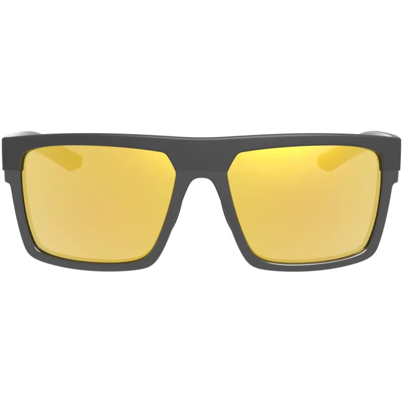 Óculos de sol LEUPOLD BECNARA - armação preta fosca / lente espelhada laranja