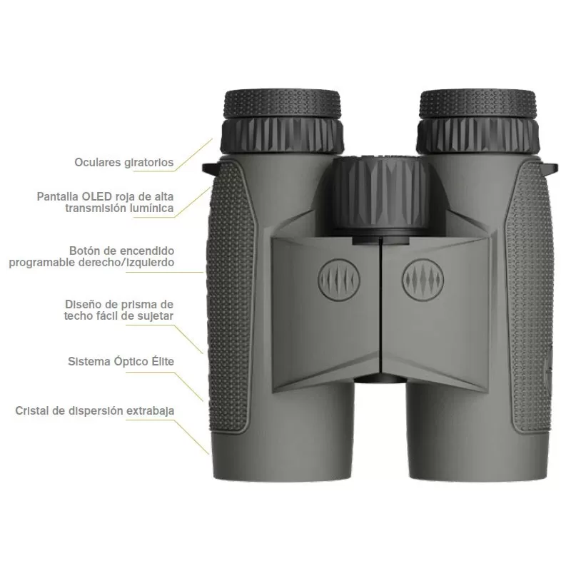Binóculos com telêmetro LEUPOLD BX-4 Range HD TBR/W - 10x42