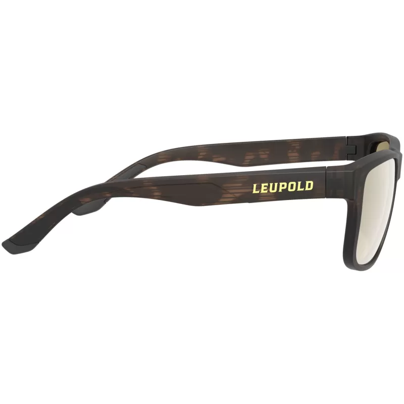 Óculos de sol LEUPOLD KATMAI - armação tartaruga fosca / lente espelhada bronze