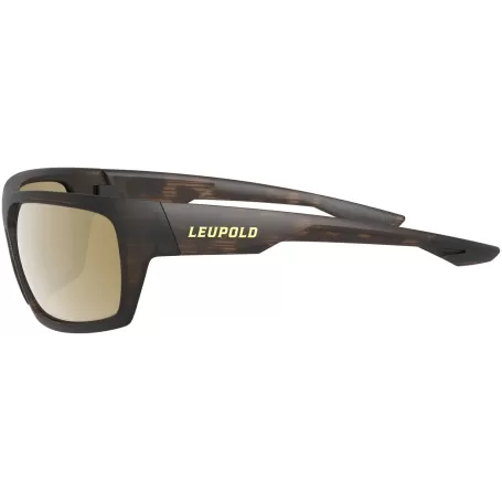 Óculos de sol LEUPOLD PACKOUT - Armação tartaruga fosca / Lente espelhada bronze