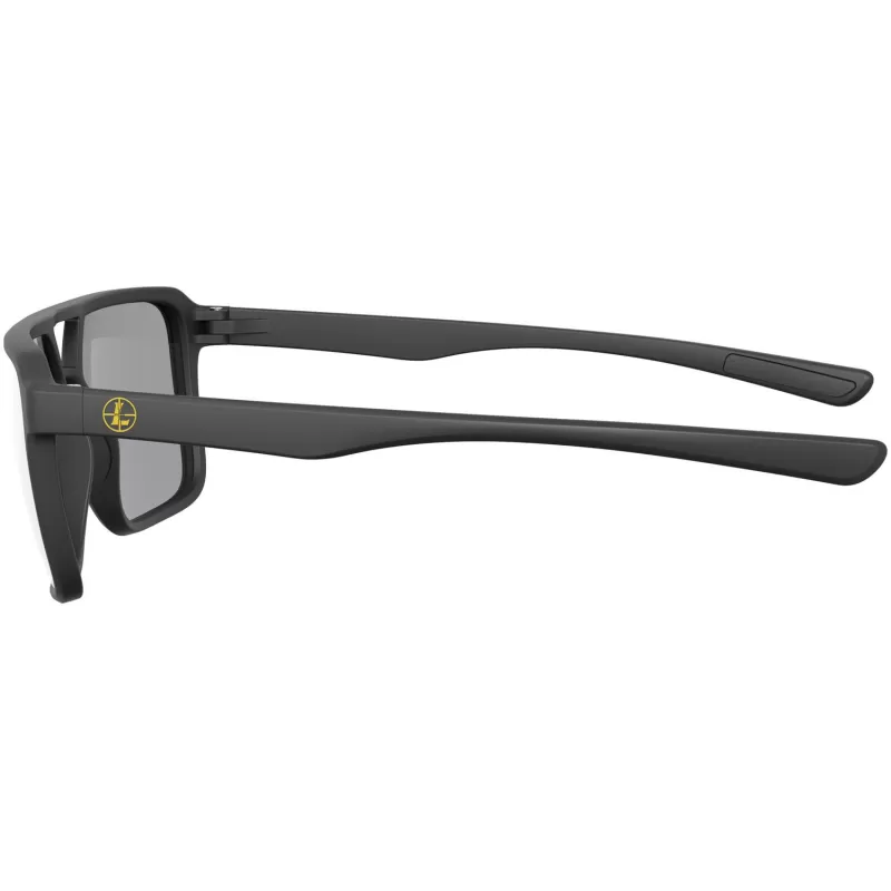 Óculos de sol LEUPOLD BRIDGER - Armação preta / Lente cinza claro brilhante