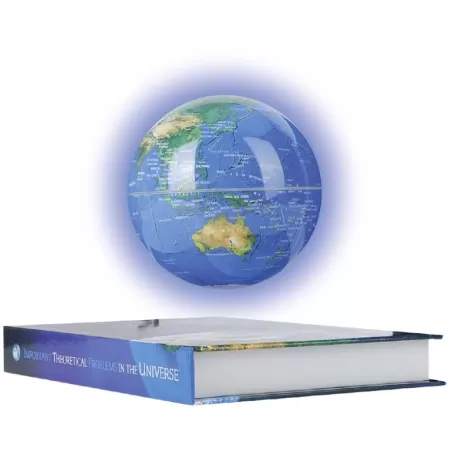 Globo Levitante DiProgress Earth de 14 cm com Suporte para Livros Globo Levitante DiProgress Earth de 14 cm com Suporte para Livros