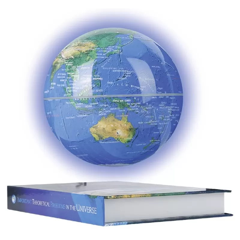 Globo Levitante DiProgress Earth de 20 cm com Base para Livro Globo Levitante DiProgress Earth de 20 cm com Base para Livro