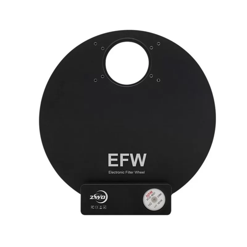 Roda de filtro ZWO EFW 7x50,8 mm (2") Roda de filtro ZWO EFW 7x50,8 mm (2")