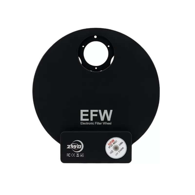 Roda de filtro ZWO EFW 8x31,75mm Roda de filtro ZWO EFW 8x31,75mm