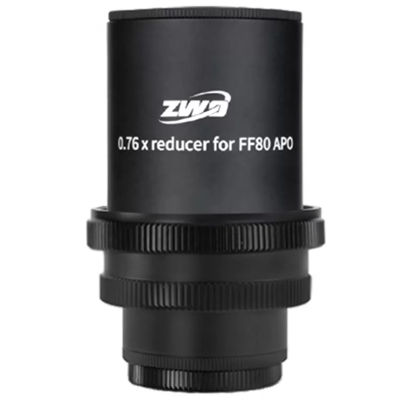 Redutor Focal ZWO 0,76x para FF80