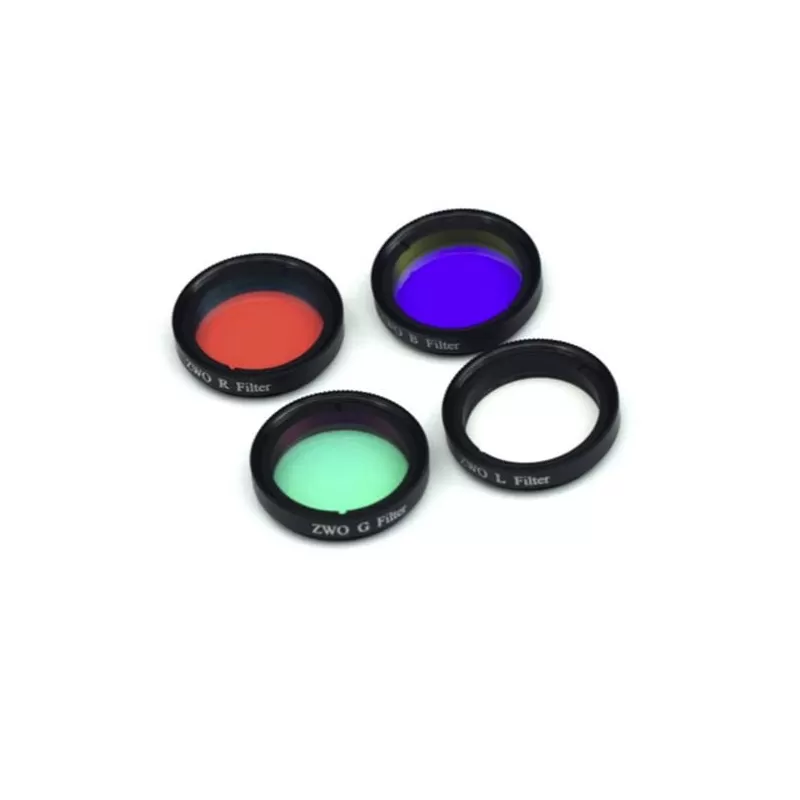 Filtros ZWO LRGB 36mm espessura 2mm Filtros ZWO LRGB 36mm espessura 2mm